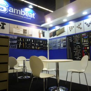 Fair spaces stand Sambeat