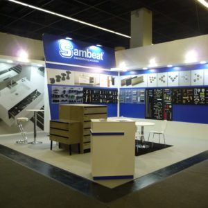 Fair spaces stand Sambeat