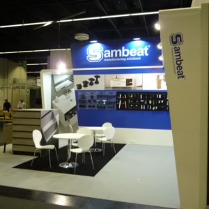 Fair spaces stand Sambeat