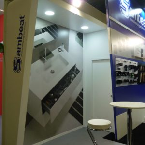 Fair spaces stand Sambeat