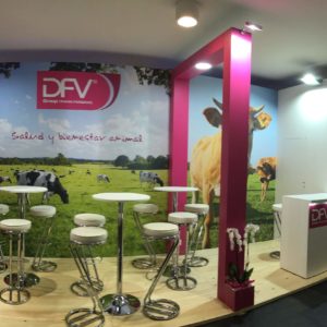 Fair spaces stand DFV